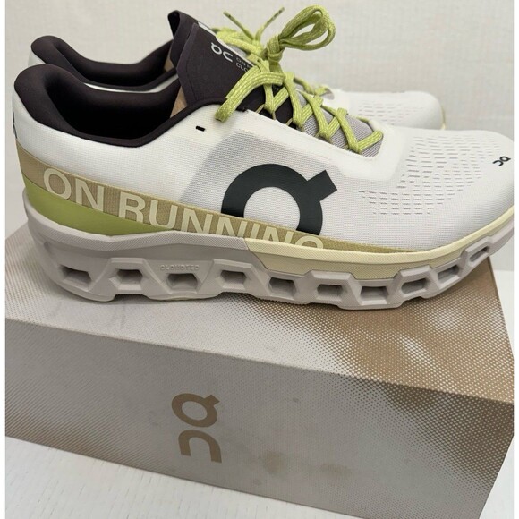 On Running Cloudmonster 2 Undyed Zest Men Runner Road Running Shoes Size 14 - Picture 4 of 11